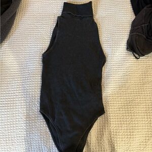 NWOT Zara Black Turtleneck Bodysuit